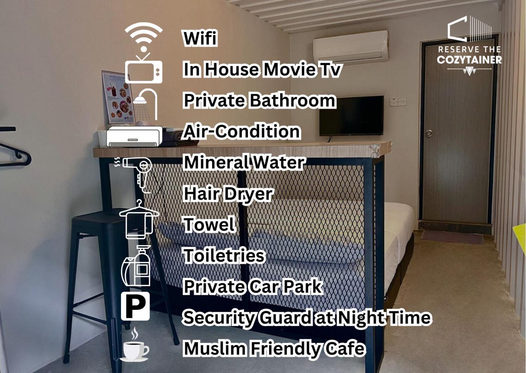 Reserve The Cozytainer ไทปิง ภายนอก รูปภาพ